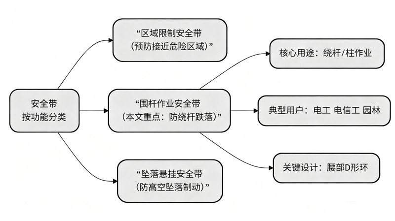 安全帶種類性能對比